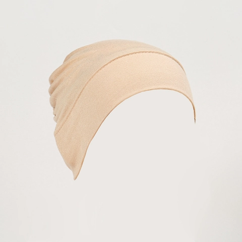 Women Modal Elastic Chemotherapy Cap Solid Color Muslim Inner Hijab Cap Breathable Soft Daily Comfort Headwear Hat