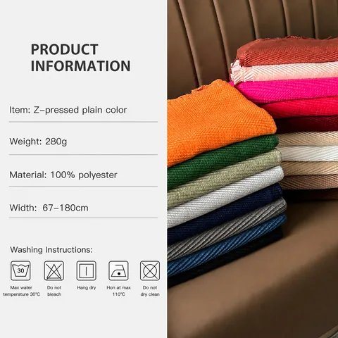 Écharpe Plissée pour Femmes Couleur Unie Imitation Cachemire Châle Long Avec Gland Hiver Chaud Mode Foulard Accessoire