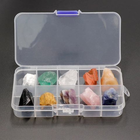 Pierres Brutes De Cristal Naturel Spécimens Minéraux Améthyste Quartz Rose Obsidienne Décoration De Maison Bureau