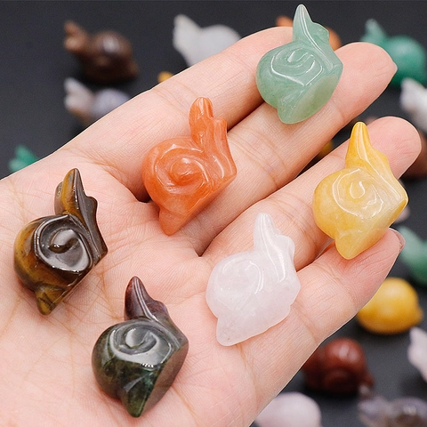 Figurina di Lumaca in Cristallo Naturale Agata Scultura Animale in Pietra Preziosa Intagliata a Mano Pietra Curativa Reiki Arredamento Regalo