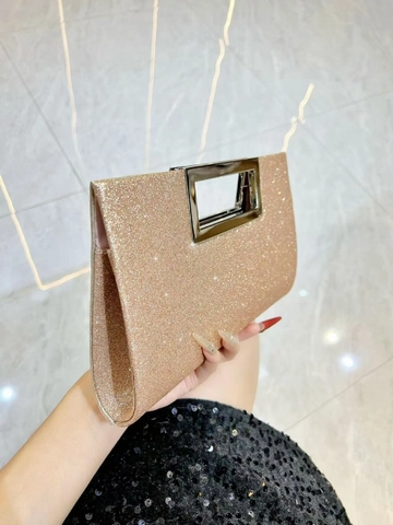 Damen Luxus Glitzer Pailletten Abendtasche Elegante Clutch Handtasche Mit Metallgriff Abnehmbare Kette Umhängetasche Für Party Hochzeit