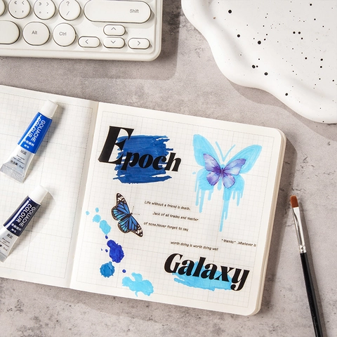 Hohle Malschablonen PET Wasserdicht Flexibel DIY Zeichenvorlagen Tintenspritzer Herz Abstrakt Journaling Zubehör
