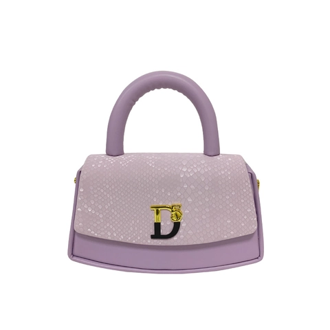 Bolso de Mano de PU con Patrón de Serpiente Decoración de Metal D Bolso Bandolera de Caja Mujer Mini Bolso de Hombro Elegante Cuadrado