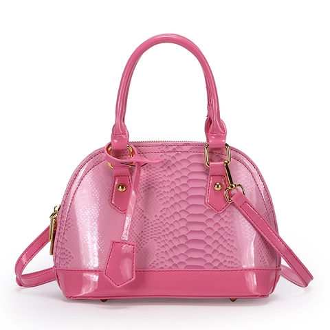 Sac Coquille Motif Serpent Femme Cuir Verni PU Sac À Main Bandoulière Élégant Mode Décontracté Voyage