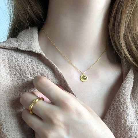 Wave Band Ring Stainless Steel Minimalist Irregular Geometric Finger Jewelry Fashion Women Gold Plated