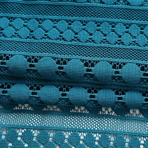 Tenda Per Porta In Pizzo Uncinetto Traforato Motivo Geometrico Divisorio Per Stanza Boho Teal