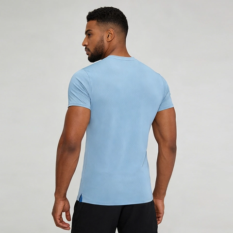 Damen Schnelltrocknendes Sport T-Shirt Reflektierendes Laufen Training Kurzarm Tee 90 Prozent Polyester 10 Prozent Elasthan Fitness Top