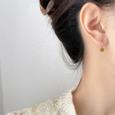 Minimalistische Titanium Stalen Oorbellen Verguld Spiraal Zirkoon Kunstparel Ringen Studs Vrouwen Zoet Delicaat Comfortabel Slapen