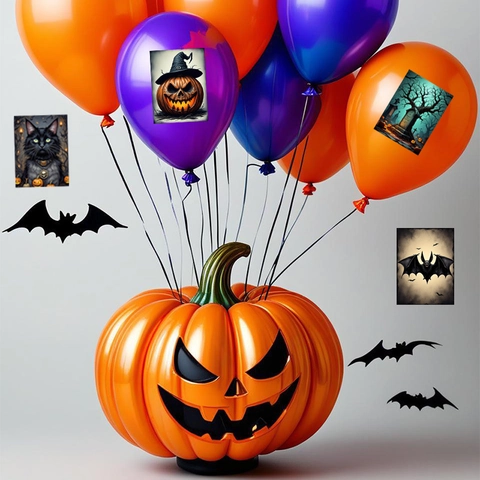 Adesivi Halloween Vintage Etichette Decorative Horror Adesivo Per Scrapbooking Artigianato Fai Da Te Festa