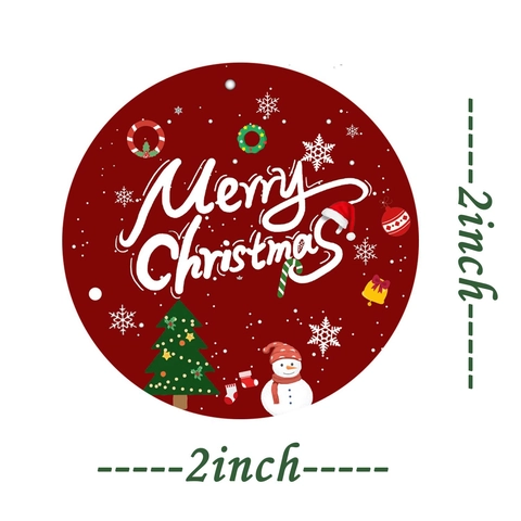 Adesivi Per Etichette Natalizie Rotondi Carta Ramata Autoadesivi Decorazioni Festive Per Sigillare Regali Buon Natale