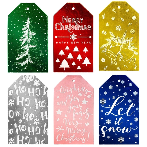 Etichette Regalo Di Natale Con Corda Di Juta Confezione Festiva Etichette In Carta Cartoncino Colorato Decorativo Festivo