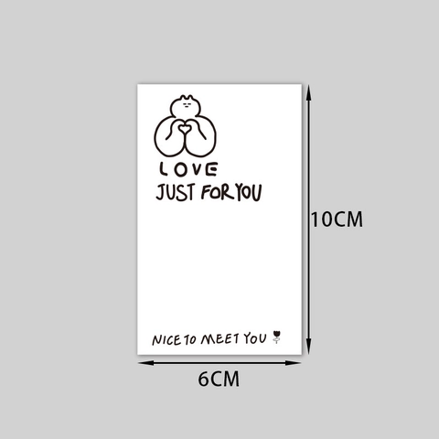 Minimalistische Cartoon Linienkunst Versiegelung Aufkleber Geschenkbox Dekoration Kunstpapier Etiketten INS Stil