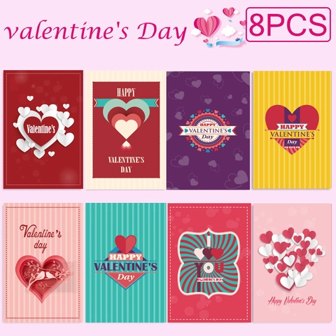 Valentinstag Grußkarten Herzform Weißer Karton Geschenkkarten Für Romantische Botschaften Feiertag Party Feier