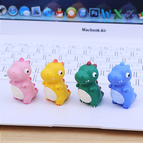 Mini Süße Dinosaurier Kunstharz Ornament Cartoon Schreibtisch Figur Auto Dashboard Dekoration Für Haus Büro Schreibtisch Geschenk