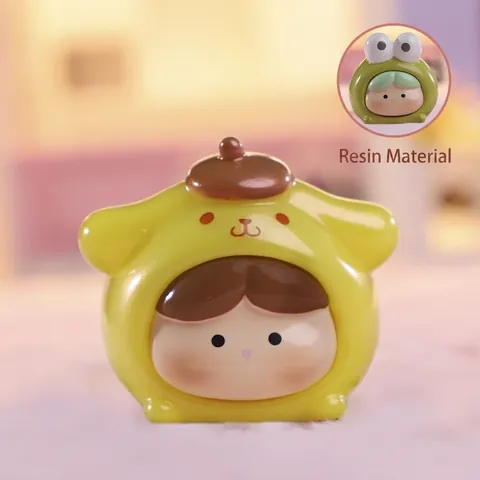 Süße Miniatur Cartoon Figuren Blind Box Harz Schreibtisch Ornamente Kawaii Charakter Statuen Home Deko Geburtstagsgeschenk