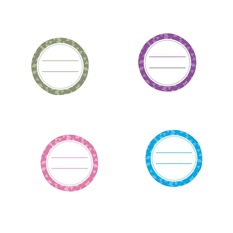 Colorful Round Jar Labels Removable Self Adhesive Copper Plate Paper Food Storage Organization Writing Stickers For Kitchen