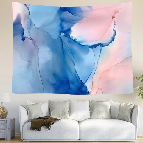 Arazzo Decorativo Astratto Artistico In Tessuto Di Poliestere Da Appendere Alla Parete Per Soggiorno Camera Da Letto Decorazione Domestica Stile Nordico
