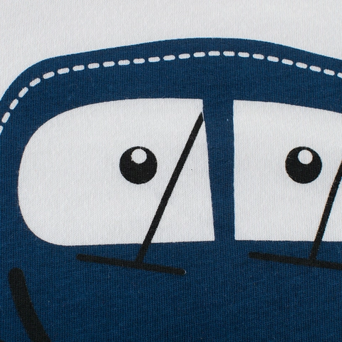 Kids Cotton Short Sleeve T-Shirt Cartoon Car Print Raglan Contrast Color Summer Casual Boys Girls Round Neck Top