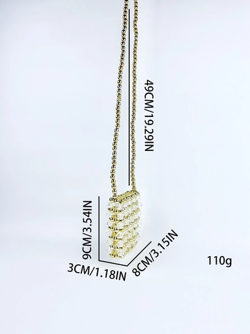 Handgefertigte Perlen Mini Umhängetasche Acryl Kristall Und Goldene Perlen Retro Elegante Kleine Schultertasche Für Damen