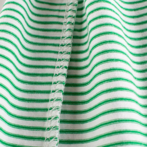 Kids Casual Cotton Striped T-shirt Short Sleeve Round Neck Summer Breathable Top For Boys Girls Children Clothing