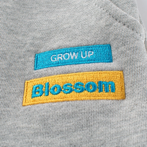 Jungen Reine Baumwolle Jogginghose Sporthose Elastischer Bund Rippbündchen Buchstaben Stickerei Lässige Hose Für Kinder