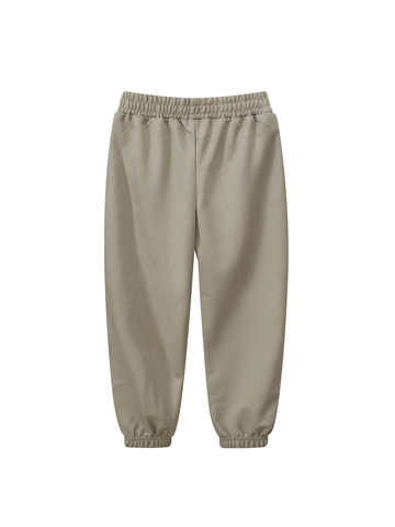 Boys Jogger Pants Kids Summer Thin Breathable Viscose Blend Casual Sports Trousers Elastic Waist With Pockets Solid Color
