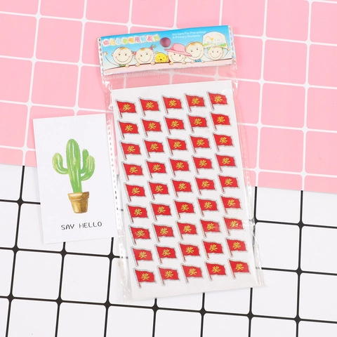 Autocollants De Récompense Motivationnels Étiquettes D'encouragement Cartoon Pour Enfants Écoliers Enseignants Classe Récompenses