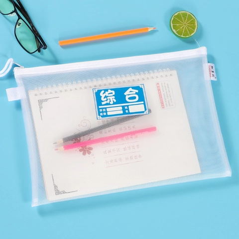 Dokumententasche Aus Nylon Netz Reißverschluss Schule Büro Fächer Aufbewahrung Transparentes Schreibwaren Etui