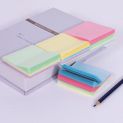 Foglietti Adesivi Colorati a Forma Speciale Memo Pad Autoadesivo Orso Cuore Stella T-shirt Quadrato Per Ufficio Scuola Cartoleria