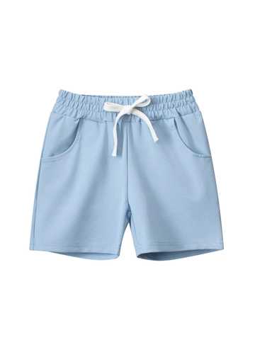 Boys Summer Mesh Shorts Breathable Casual Elastic Waist Drawstring Pique Knit Sports Bottoms For Kids Toddler Everyday Wear