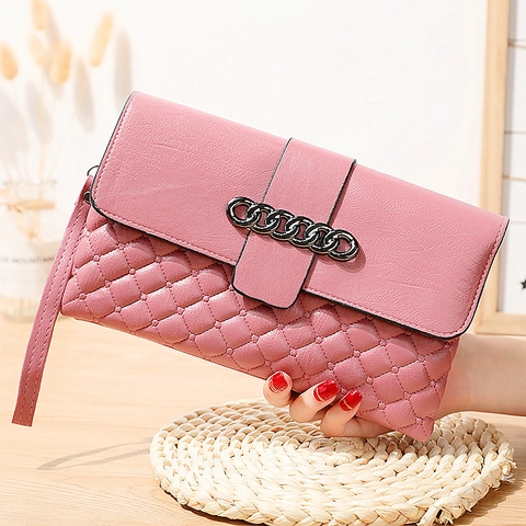 Pochette Sac Bandoulière Matelassé en Cuir PU pour Femmes Avec Décoration de Chaîne en Métal Sac à Main Style Street Fashion pour Fêtes Quotidiennes