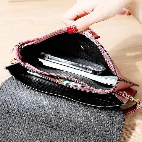 Bolso de Bandolera de Cuero PU Impermeable para Mujer Acolchado Patrón de Diamantes Hebilla de Mariposa Bolso de Bandolera Con Correa de Muñeca Clutch Diario