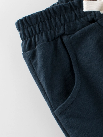 Pantalones Cortos de Algodón Flamé para Niños 100% Algodón Casual Cintura Elástica Cordón Transpirable Verano para Niños