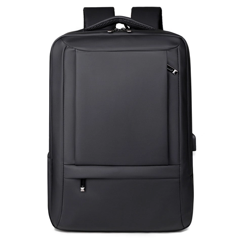 Business Backpack For Men Waterproof Large Capacity Laptop Bag With USB Charging Port Minimalist Professional Travel