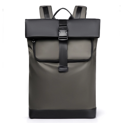 Zaino Per Laptop Impermeabile Roll Top Grande Capacità Minimalista Viaggio Pendolare Per Uomini Donne
