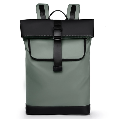 Zaino Per Laptop Impermeabile Roll Top Grande Capacità Minimalista Viaggio Pendolare Per Uomini Donne
