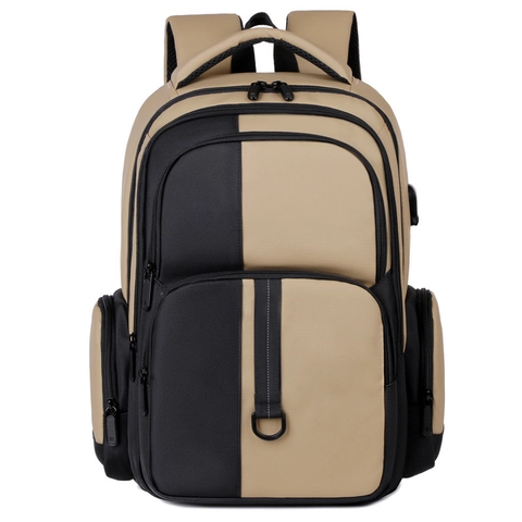 Zaino Porta PC Da Lavoro Da Uomo Impermeabile Grande Capacità Porta Di Ricarica USB Borsa Da Viaggio