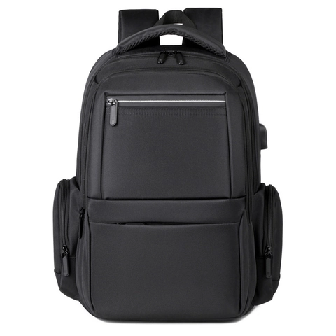 Zaino Business Per Laptop Uomo Tessuto Oxford Impermeabile Con Porta Di Ricarica USB Multifunzionale Borsa Da Viaggio