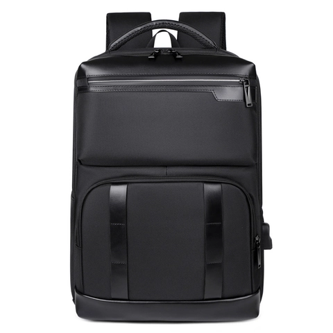 Zaino Per Laptop Aziendale In Tessuto Oxford Impermeabile Grande Capacità Espandibile Porta Di Ricarica USB Da Viaggio Per Uomini