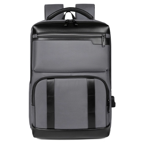 Zaino Per Laptop Aziendale In Tessuto Oxford Impermeabile Grande Capacità Espandibile Porta Di Ricarica USB Da Viaggio Per Uomini