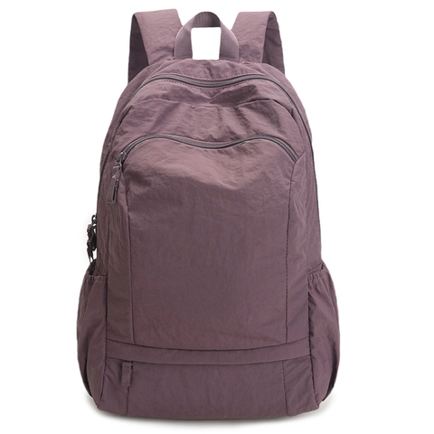 Large Capacity Waterproof Nylon Backpack Foldable Travel Hiking Sport Bag Unisex Casual School Backpack For Women Men