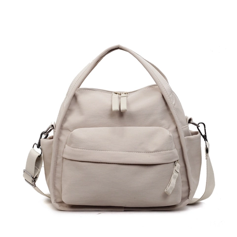 Damen Lässig Nylon Handtasche Einfache Umhängetasche Mode Leichte Crossbody Tasche Für Reise Studenten Alltag