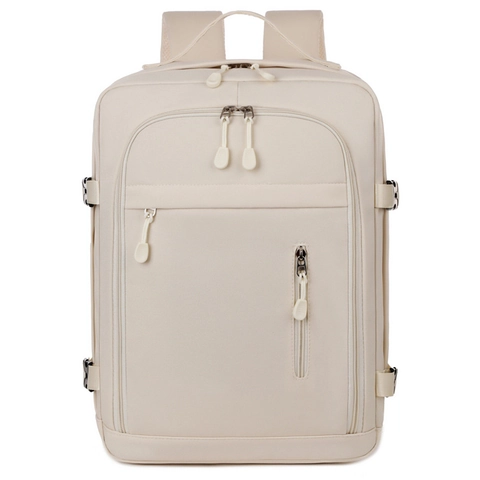 Large Capacity Expandable Business Backpack Waterproof Laptop Bag For Men Women Travel Commuting With USB Charging Port