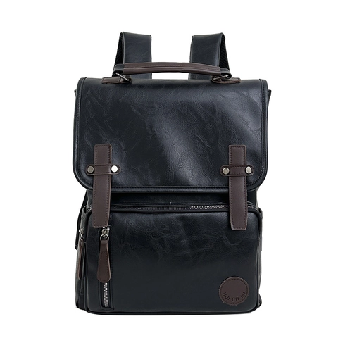Zaino Retrò In Pelle PU Grande Capacità Moda Casuale Scuola Viaggio Daypack Con Pendente Orsetto Di Peluche