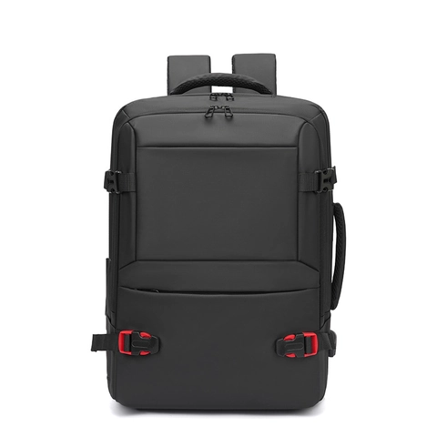 Business Backpack Large Capacity Waterproof Oxford Cloth With USB Charging Port For Men Travel Casual Laptop Bag