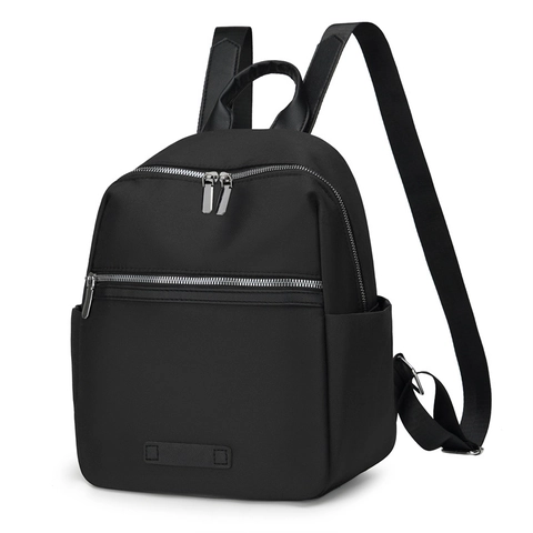 Zaino Da Donna Alla Moda Grande Capacità Tessuto Oxford Idrorepellente Semplice Leggero Borsa Da Viaggio Per Tutti I Giorni