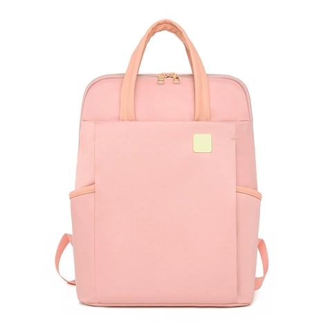 Women Korean Fashion Oxford Cloth Laptop Backpack Water Resistant School Travel Business Casual Bag Multi Pocket