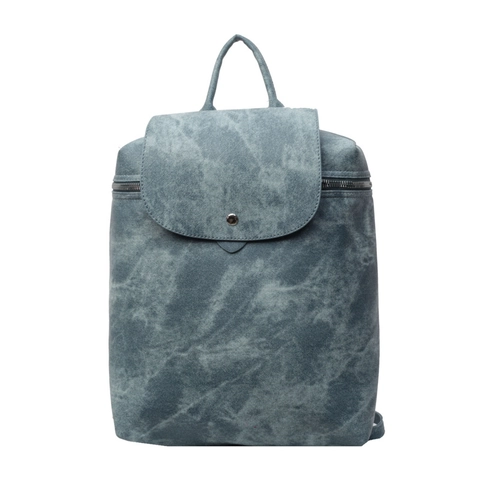 Damen Rucksack PU Leder Große Kapazität Minimalistischer Schulrucksack Retro Stil Mode Tasche