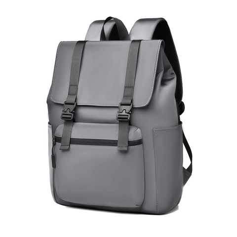 Business Rucksack Große Kapazität Wasserdicht Oxford Laptop Tasche Klappdeckel Schnallen Urban Casual Reise Pendler