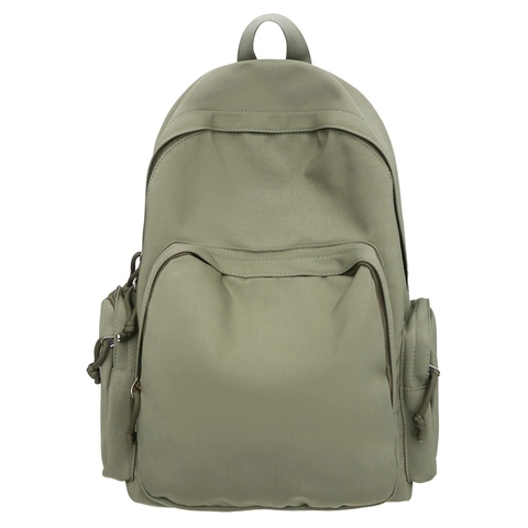 Mochila de Nailon Minimalista de Gran Capacidad Bolsa Escolar para Estudiantes Hombres Mujeres Mochila de Viaje Casual Con Múltiples Bolsillos
